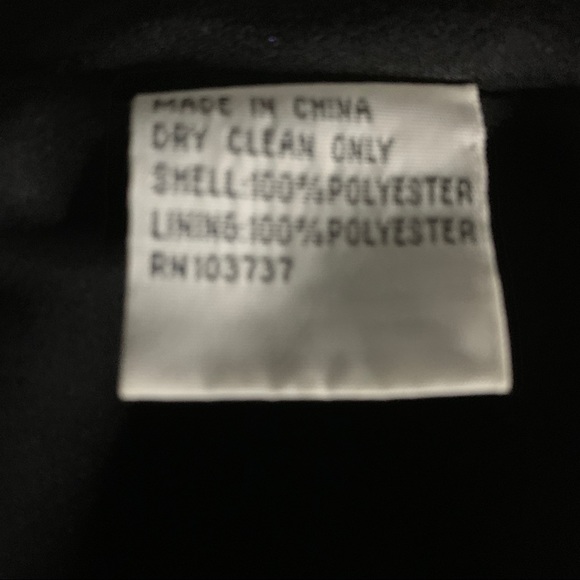 Talbots Black Sheath Dress SZ 6 - Picture 6 of 7